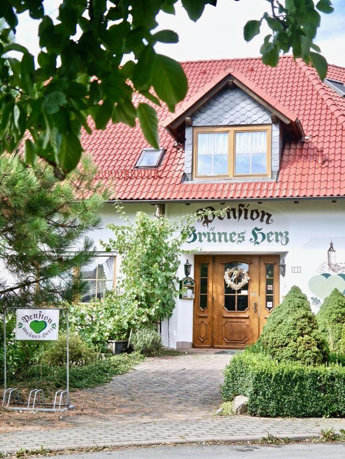 Pension Gruenes Herz Tonndorf Eksteriør bilde